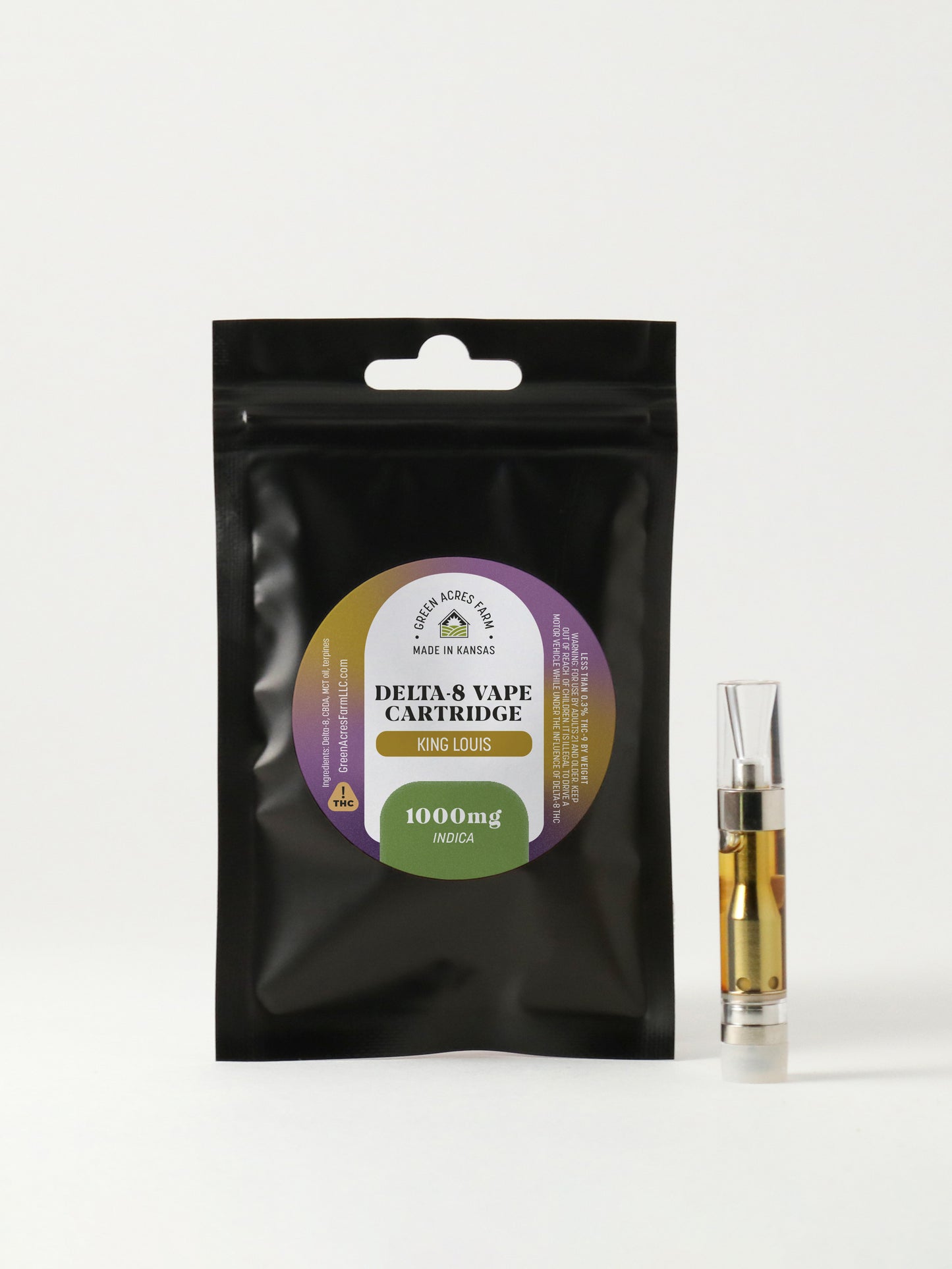 Delta-8 Cartridge - King Louis (1000mg)