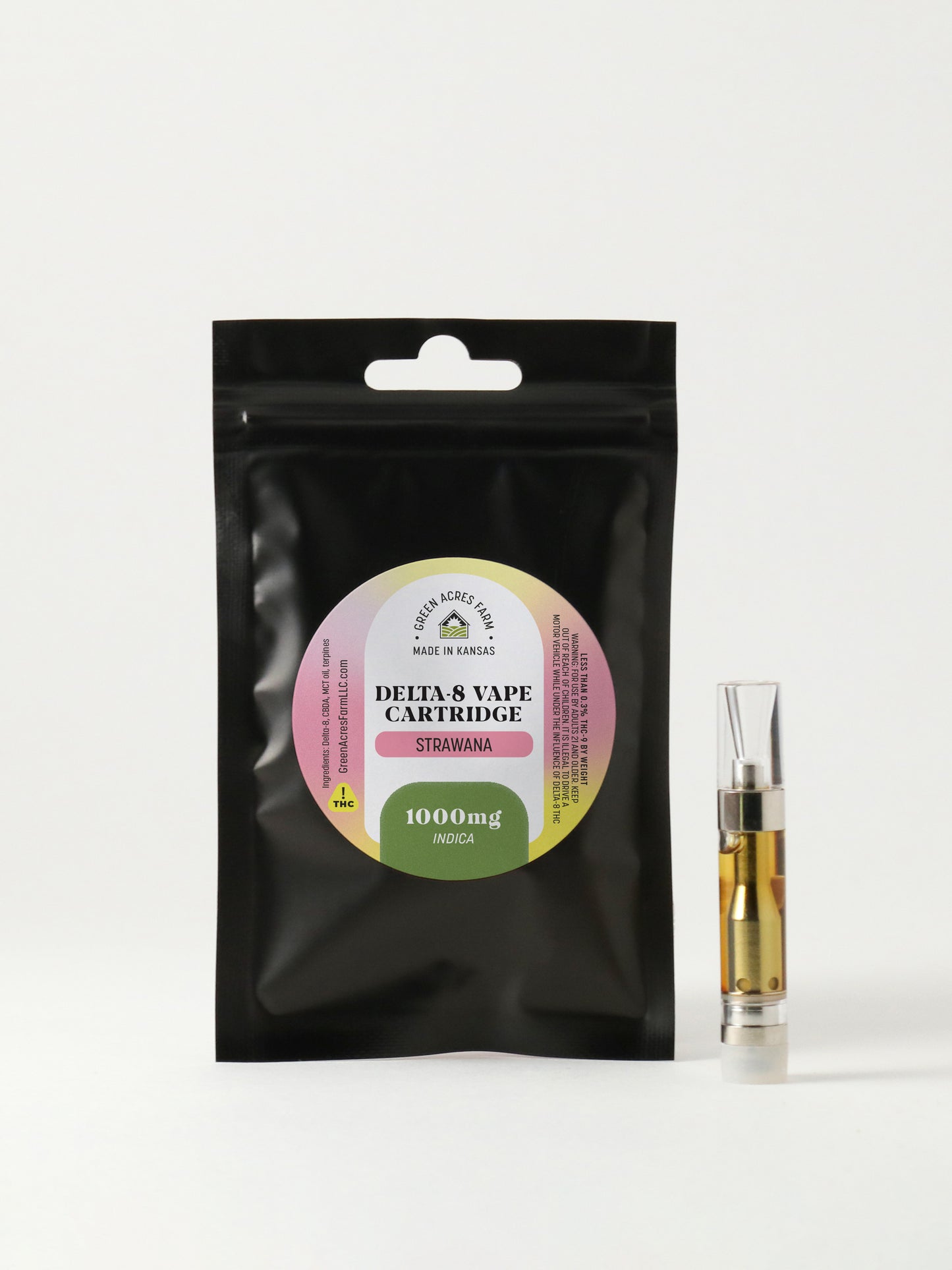 Delta-8 Cartridge - Strawana (1000mg)