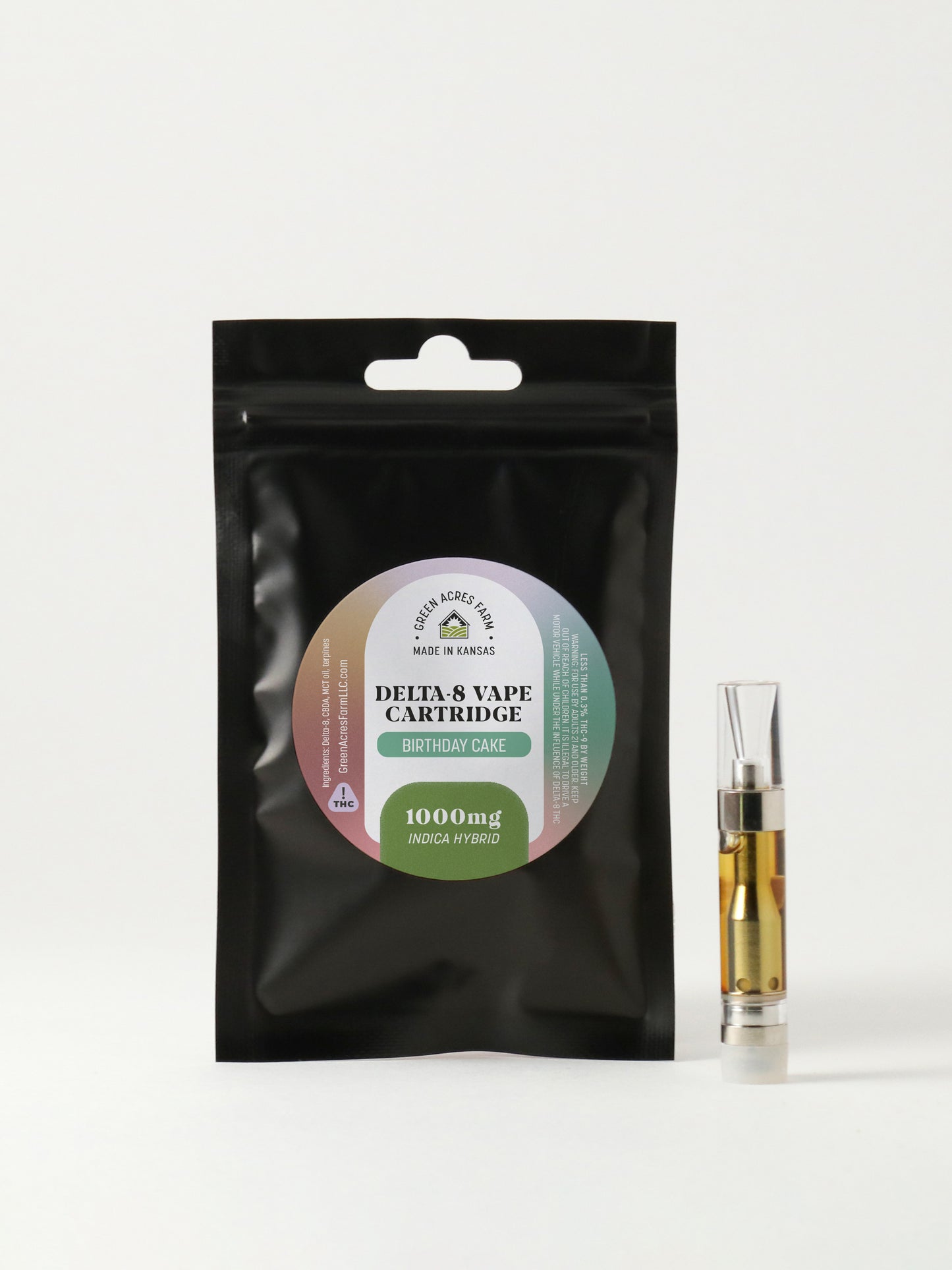 Delta-8 Cartridge - Birthday Cake (1000mg)