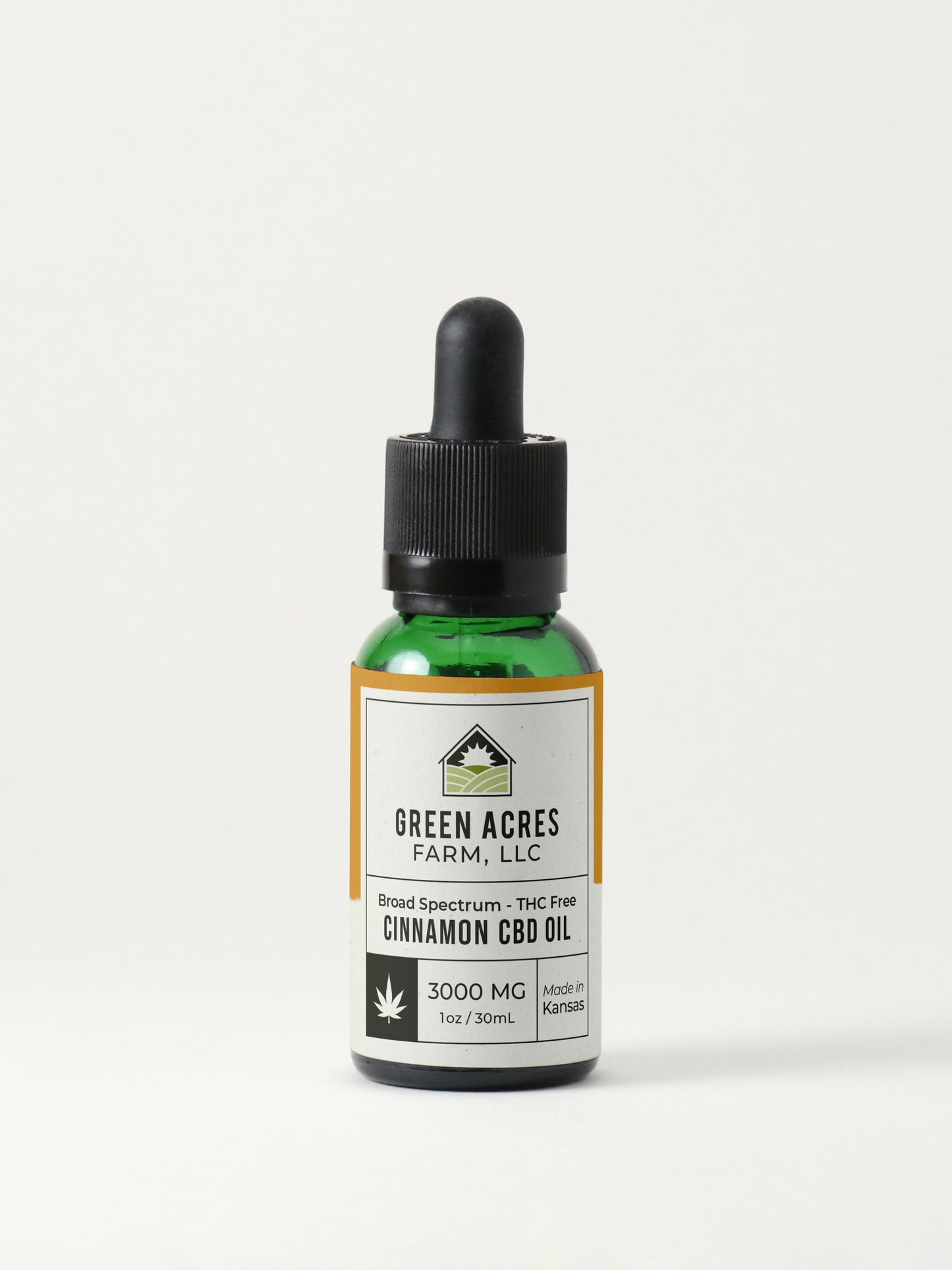 THC-Free CBD Tincture - Cinnamon