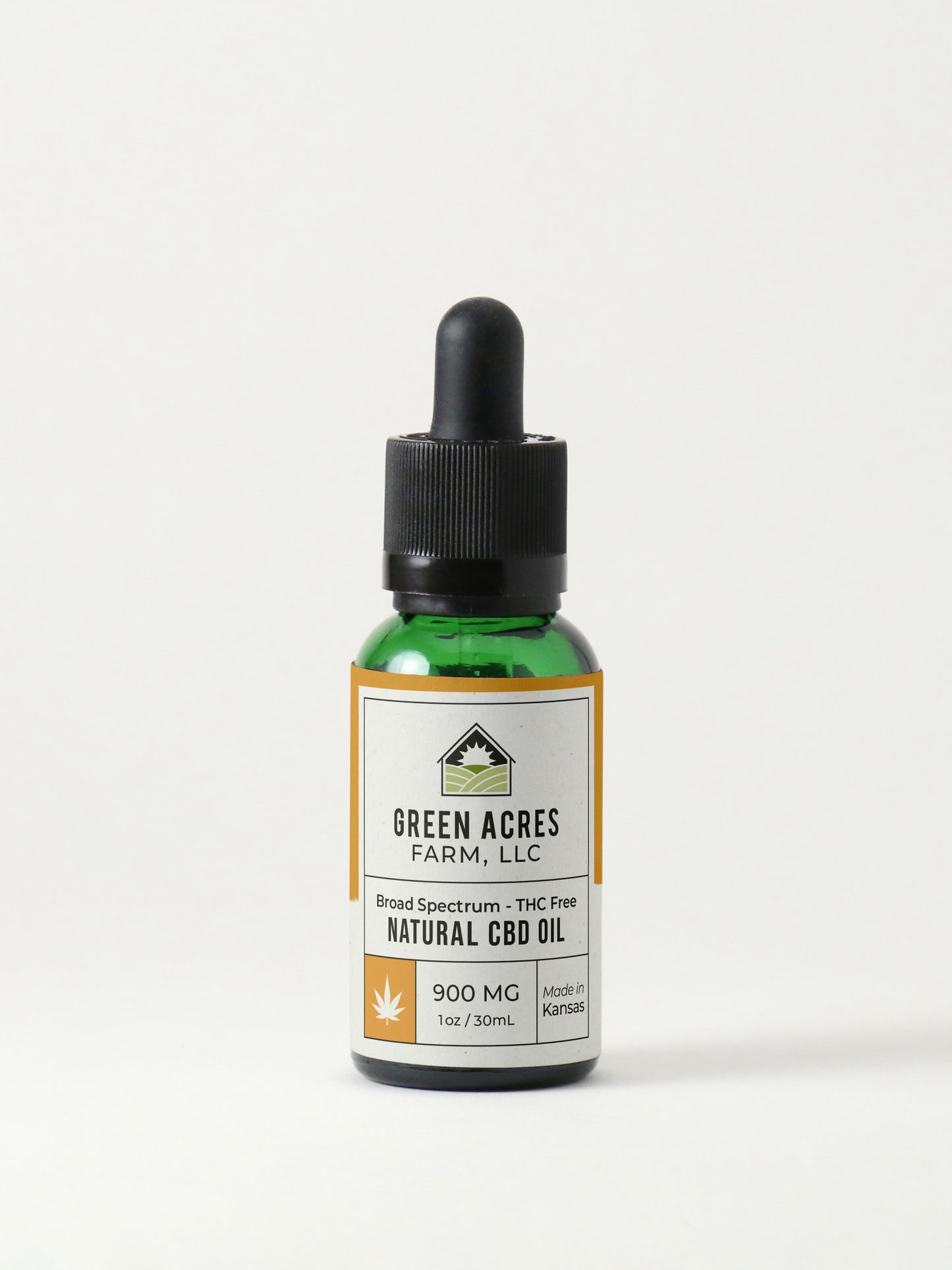 THC-Free CBD Tincture - Natural