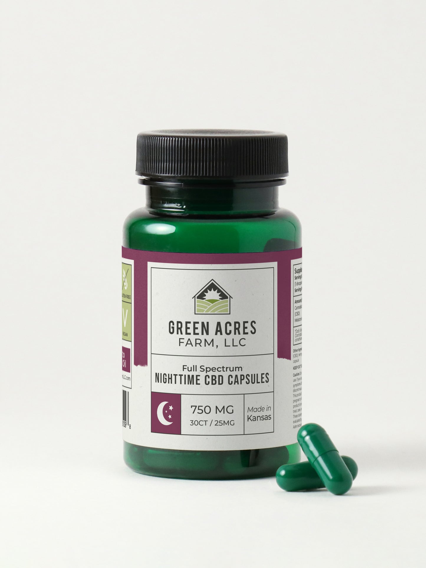 Full Spectrum Nighttime Capsules - 30 Pack