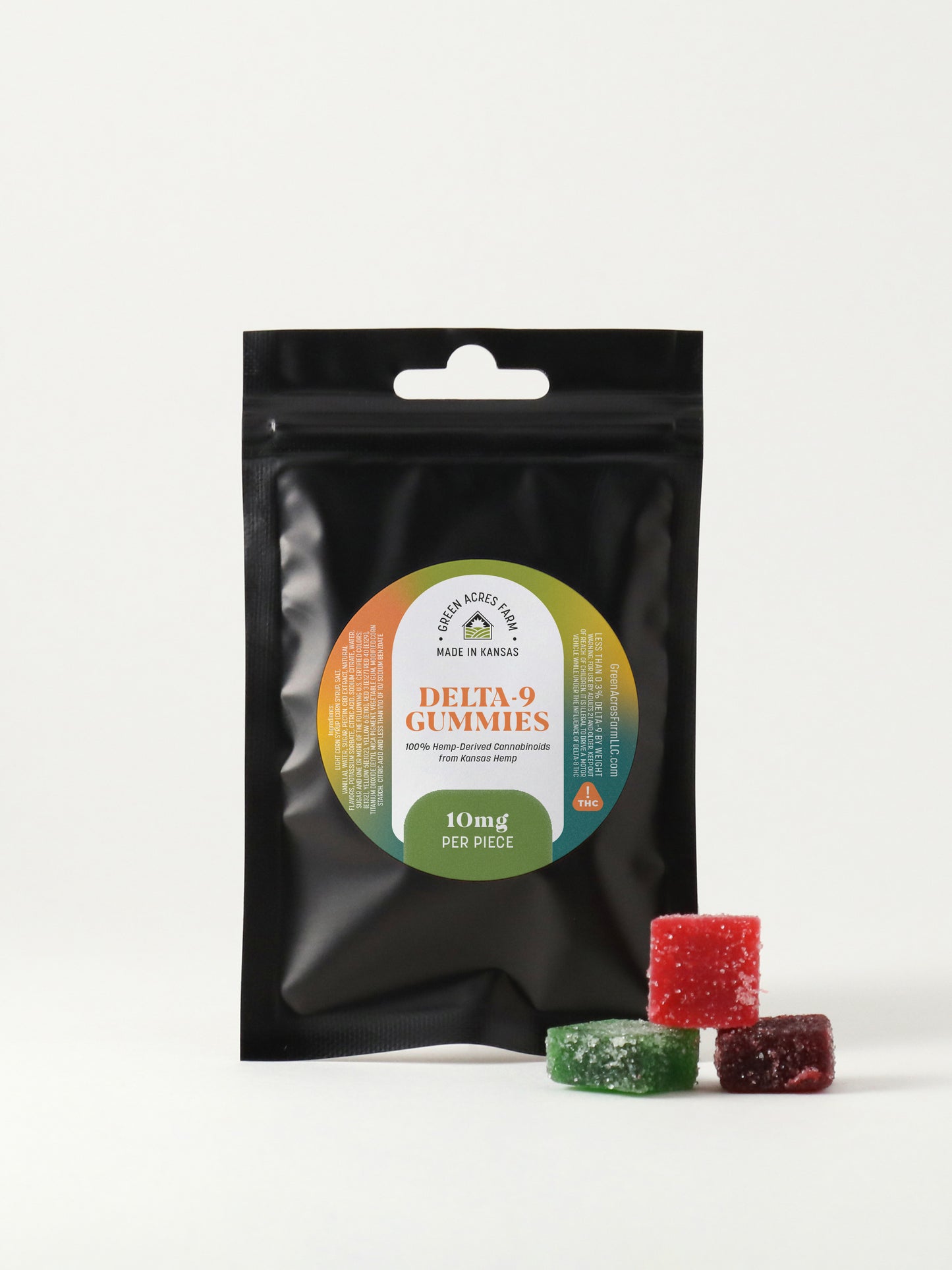 Delta-9 THC Gummies - 10 Pack (10mg)